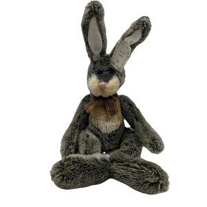 VINTAGE Hamilton Bunny Rabbit Russ Berrie Plush Stuffed Animal Rare 20"